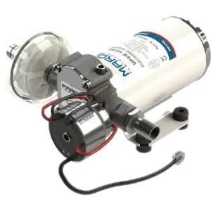 משאבת מים 12v/24v לחץ 2.5 בר ספיקה 26 ל/ד "1/2/"1/2