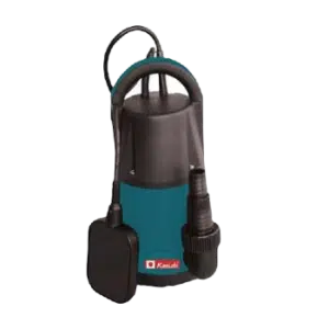 משאבה טבולה למים אפורים 4m עם מצוף IPX8